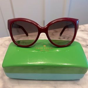 Kate Spade sunglasses - red